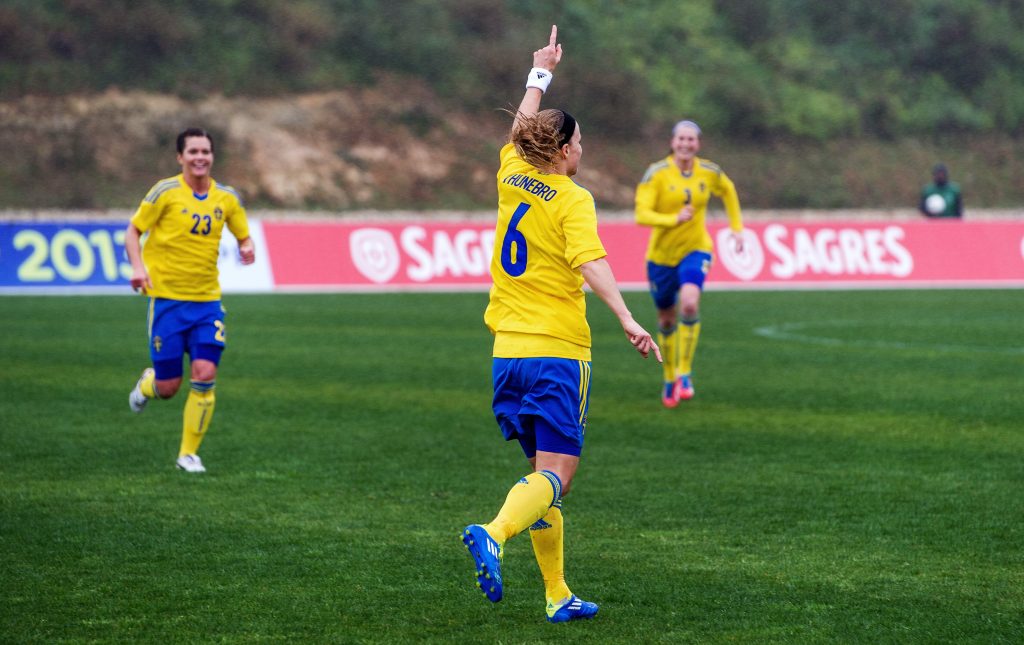 Fotboll, Dam, Algarve Cup, Sverige – Kina