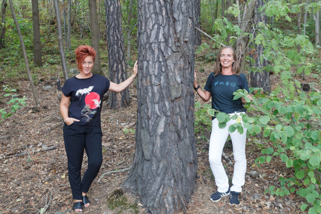 Sarah Wennerström Cedercrona och Susanne Söderholm